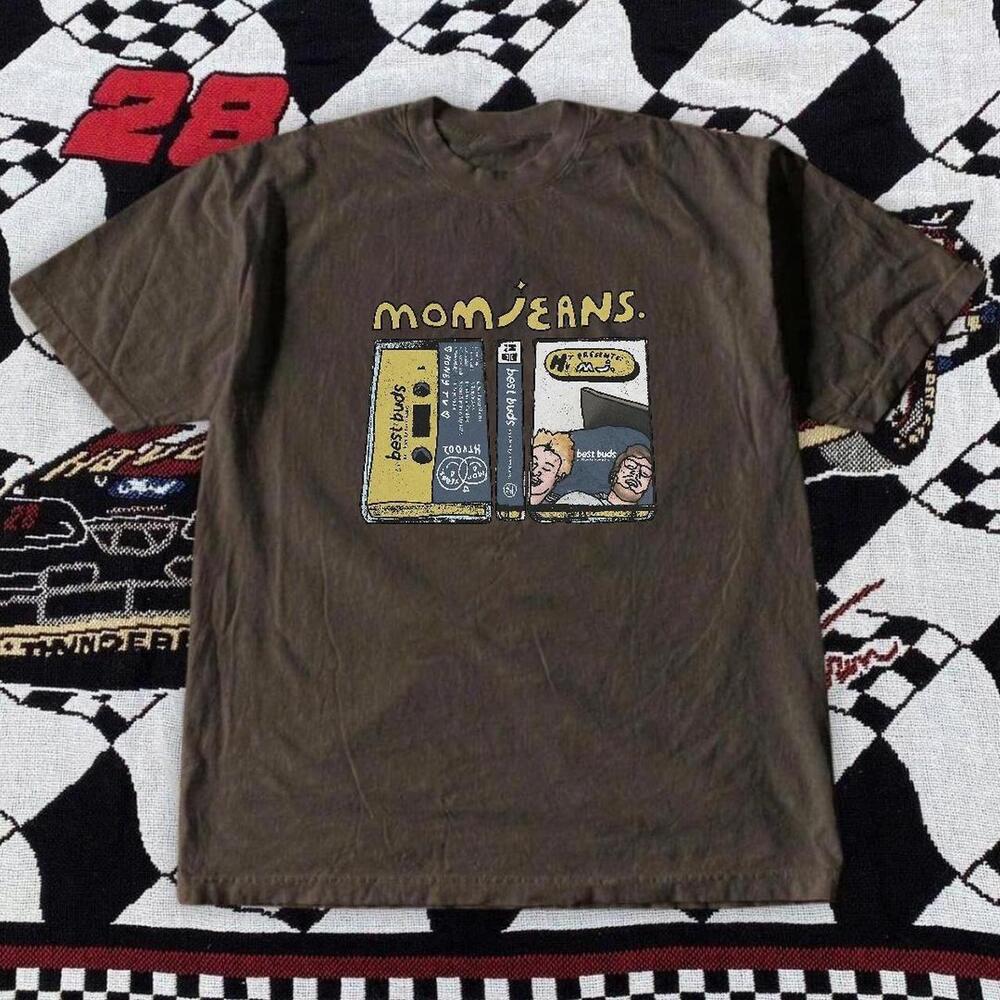 Gildan Brown T Shirt Mom Jeans Brown Graphic Tee